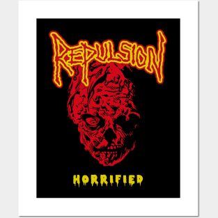 Repulsion "Horrified" Tribute Shirt Posters and Art